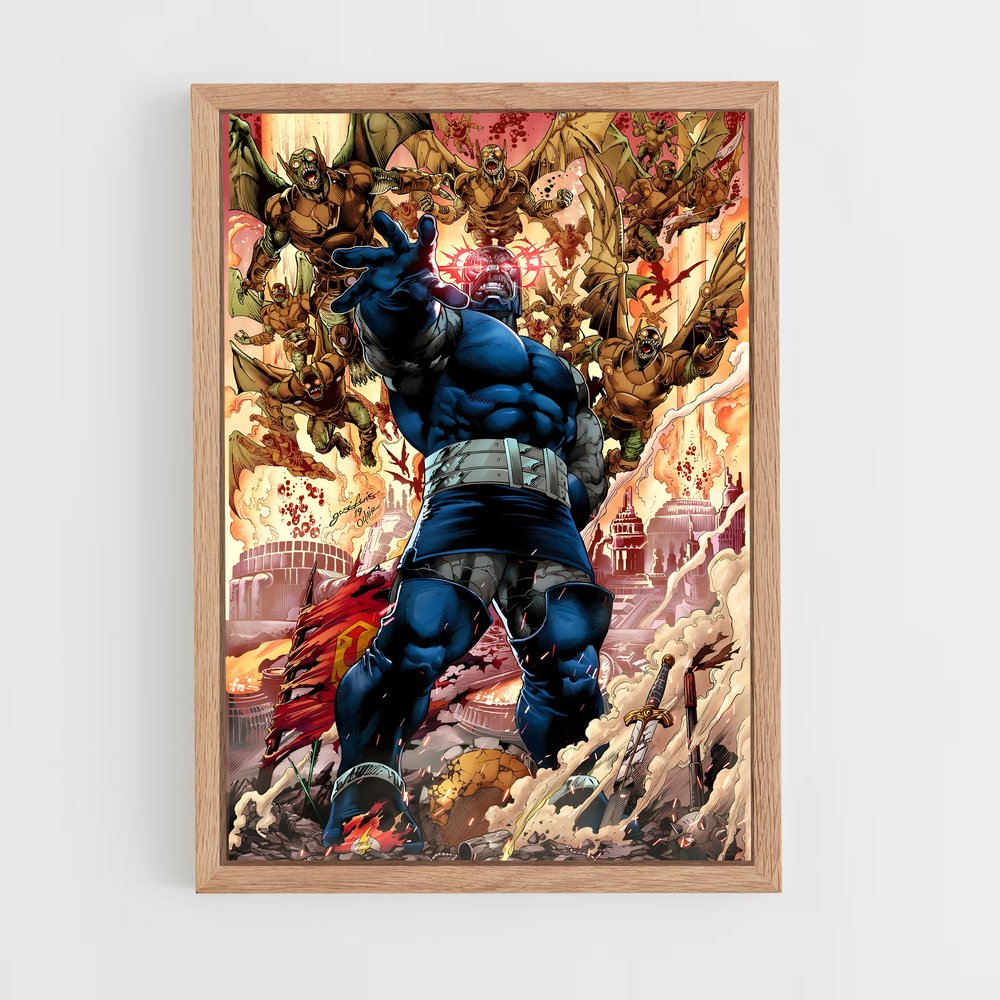 ap-darkseid-3 cadre Bois clair