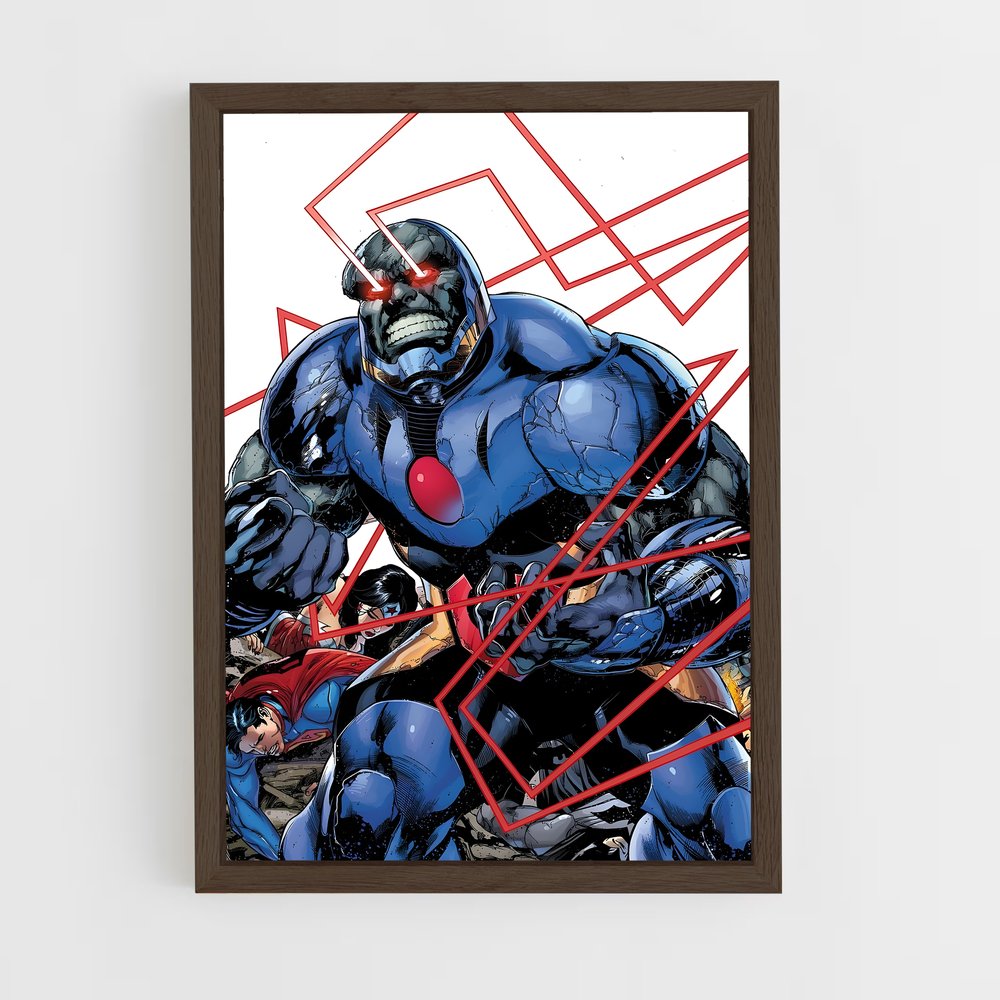 ap-darkseid-6 cadre Bois foncé