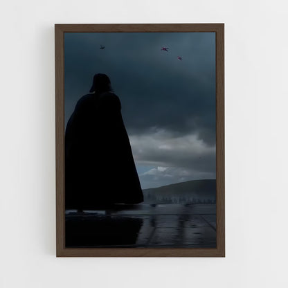 ap-darth vader-13 cadre Bois foncé