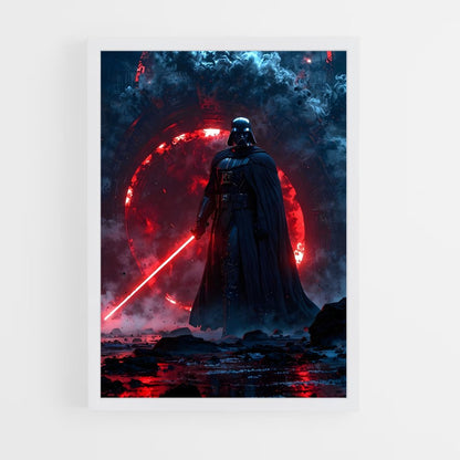 ap-darth vader-3 cadre Blanc