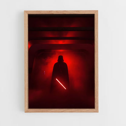 ap-darth vader-8 cadre Bois clair