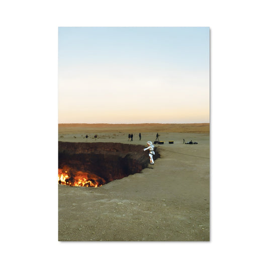Poster Darvaza gas crater 89543