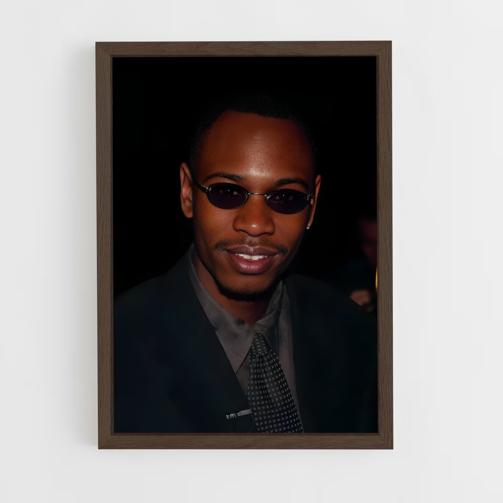ap-dave chappelle-2 cadre Bois foncé