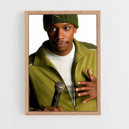 ap-dave chappelle-4 cadre Bois clair