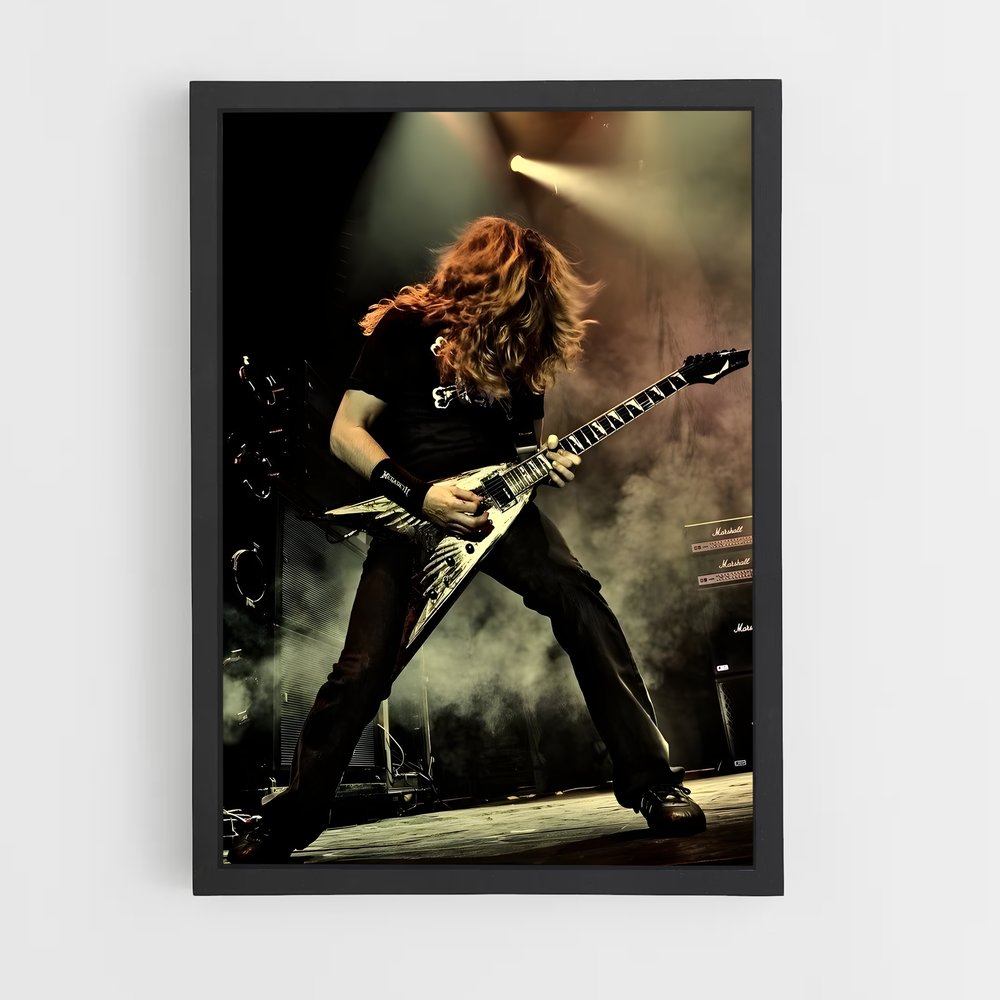 ap-dave mustaine-1 cadre Noir