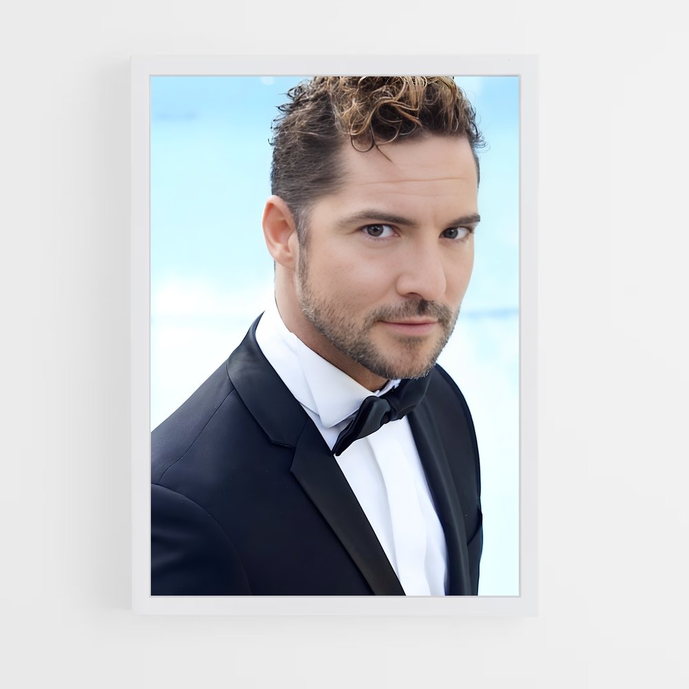 ap-david bisbal-5 cadre Blanc