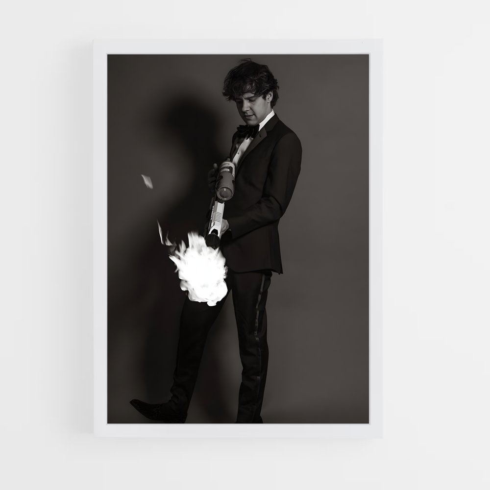 ap-david dobrik-12 cadre Blanc