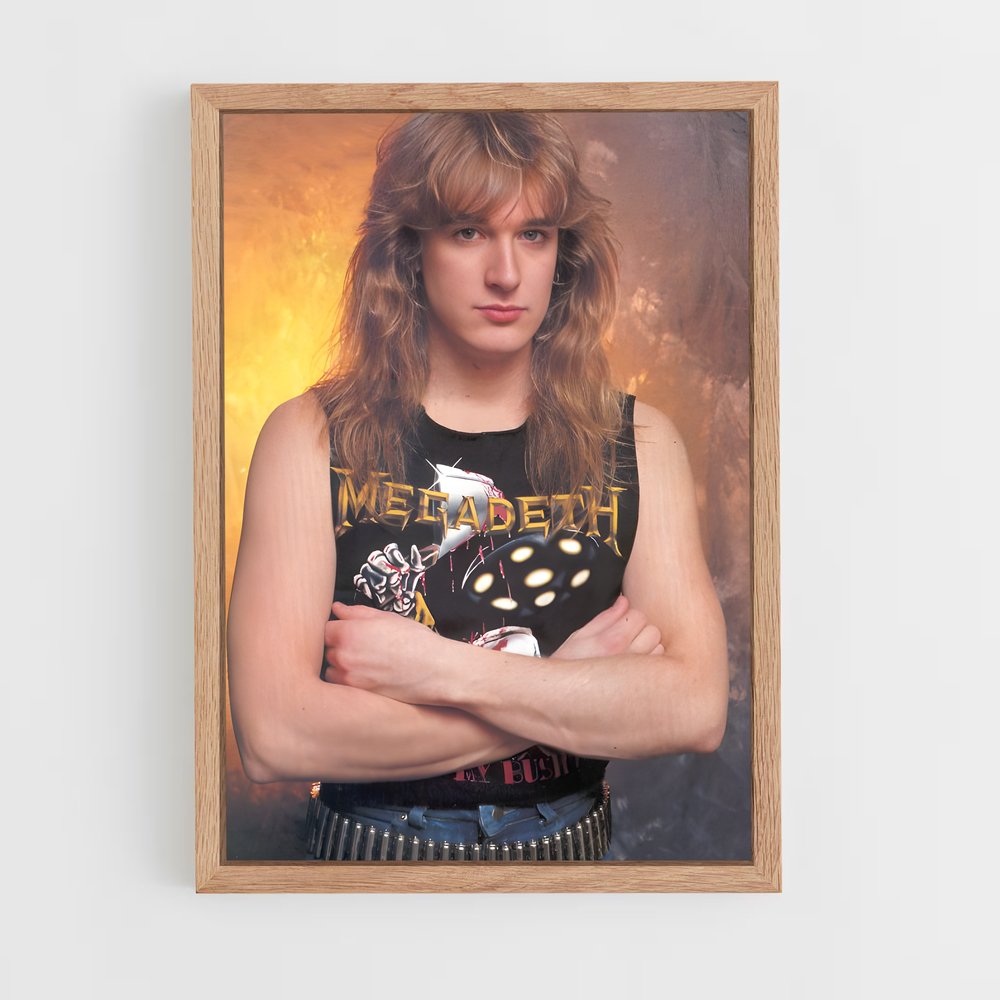 ap-david ellefson-1 cadre Bois clair