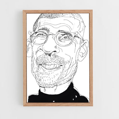 ap-david mamet-2 cadre Bois clair