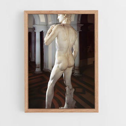 ap-david michelangelo-5 cadre Bois clair