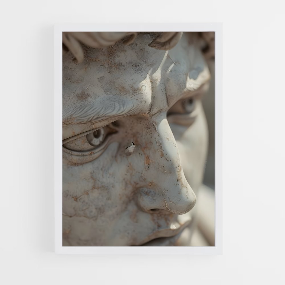 ap-david michelangelo-8 cadre Blanc