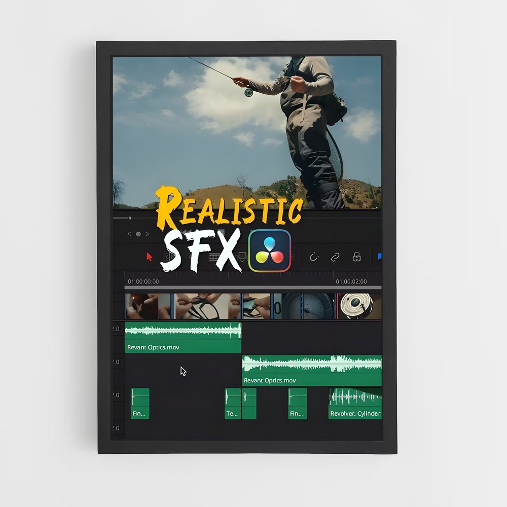 ap-davinci resolve-5 cadre Noir