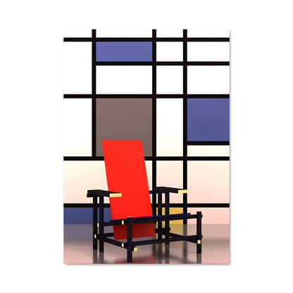 Poster Chaise Rouge