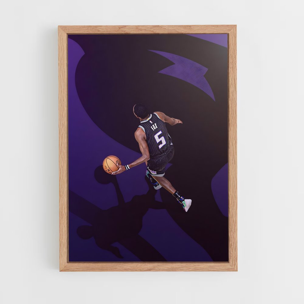 ap-de'aaron fox-4 cadre Bois clair
