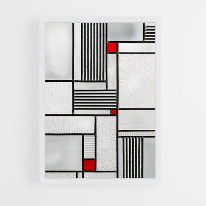 ap-de stijl-4 cadre Blanc
