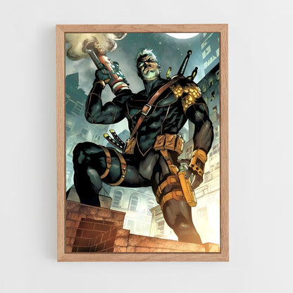 ap-deathstroke-5 cadre Bois clair