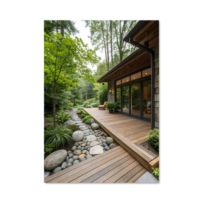 Poster Chemin de Bois