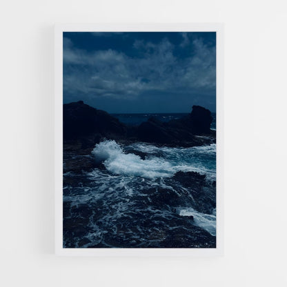 ap-deep blue-2 cadre Blanc