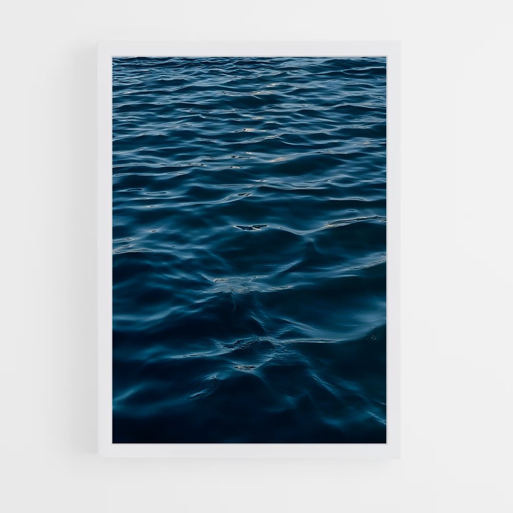 ap-deep blue-8 cadre Blanc