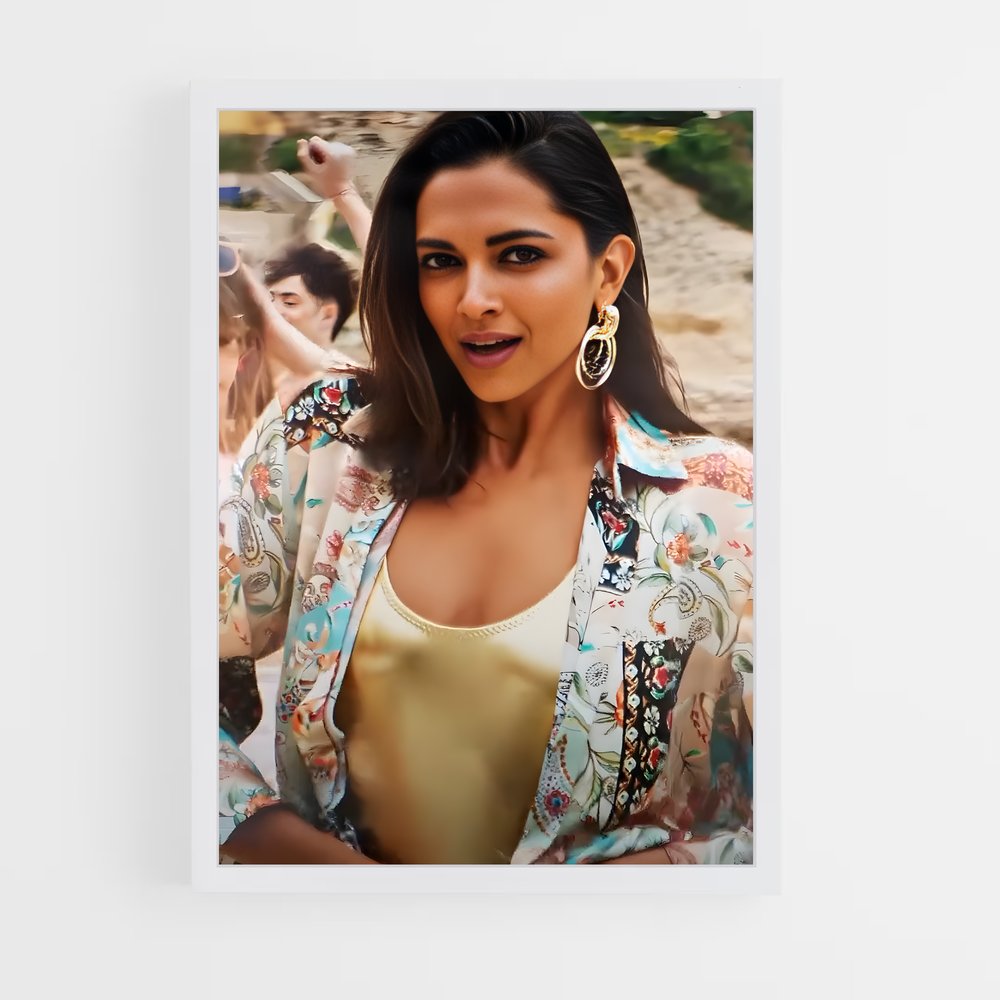 ap-deepika padukone-4 cadre Blanc