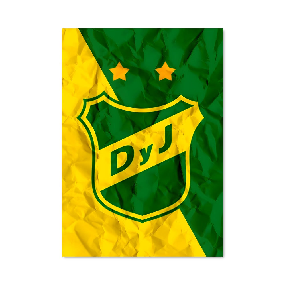 Poster Élan Jaune-Vert