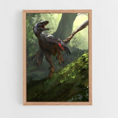 ap-deinonychus-1 cadre Bois clair