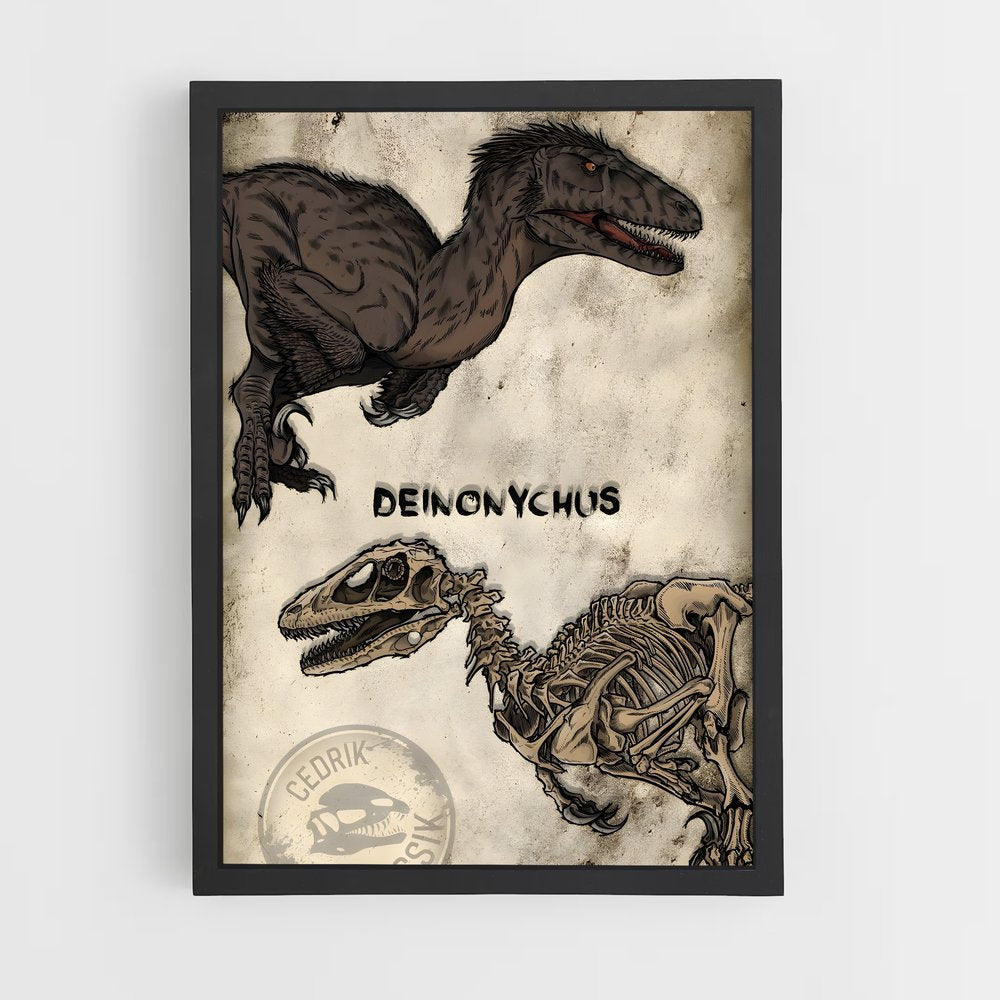 ap-deinonychus-4 cadre Noir