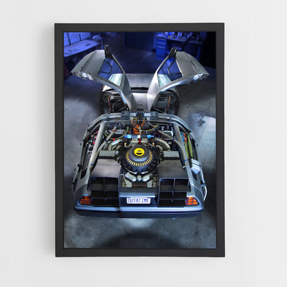 ap-delorean time machine-2 cadre Noir
