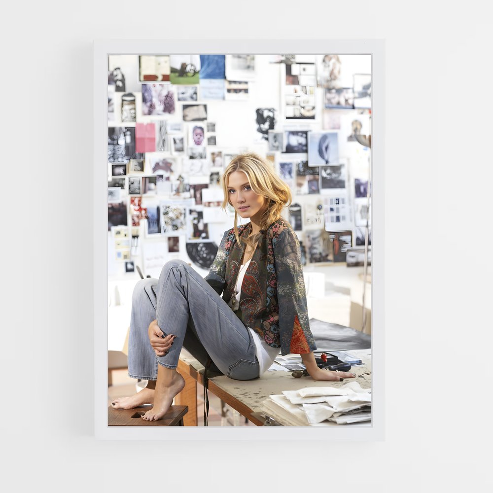 ap-delta goodrem-3 cadre Blanc