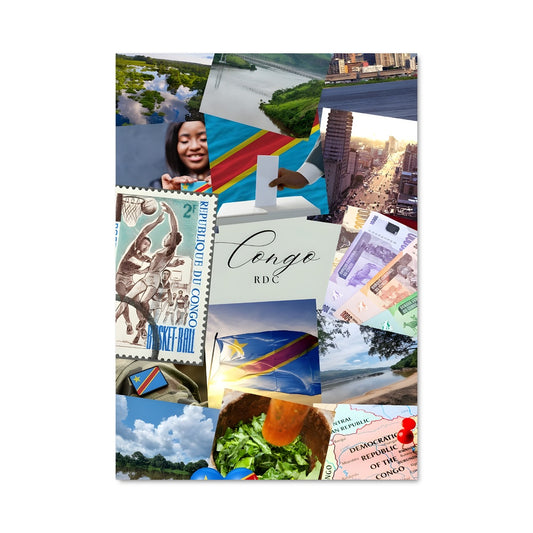 Poster Collage Congolais