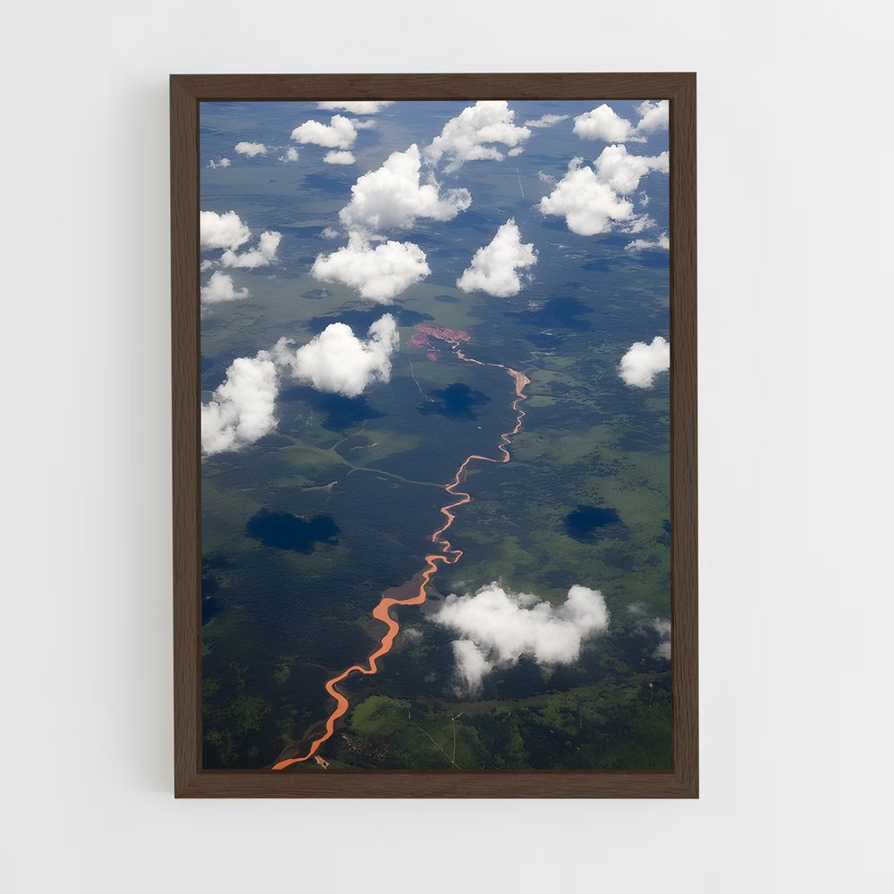 ap-democratic republic of congo-4 cadre Bois foncé
