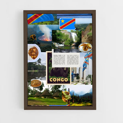 ap-democratic republic of congo-5 cadre Bois foncé