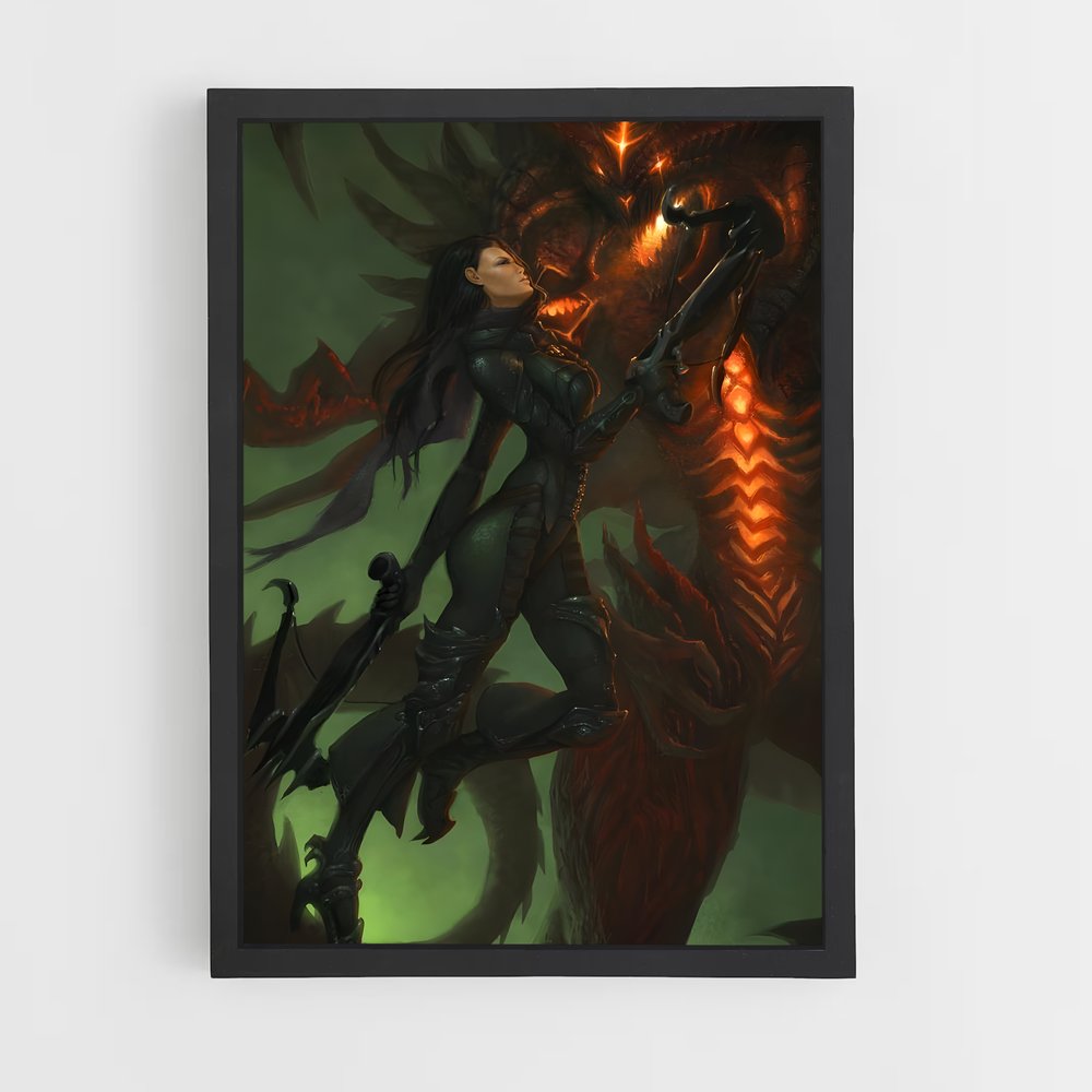 ap-demon hunter diablo-3 cadre Noir