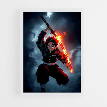 ap-demon slayer-2 cadre Blanc