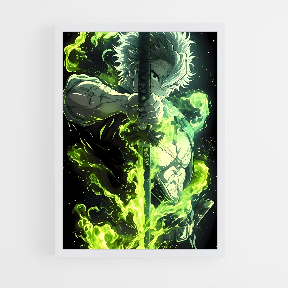 ap-demon slayer-21 cadre Blanc