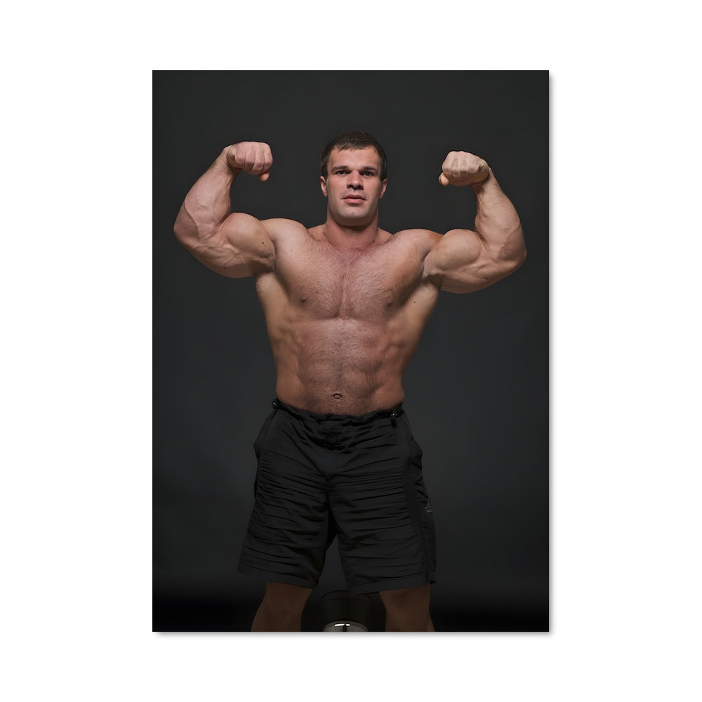 Poster Musculature Épique