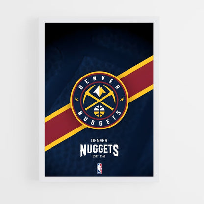 ap-denver nuggets-3 cadre Blanc