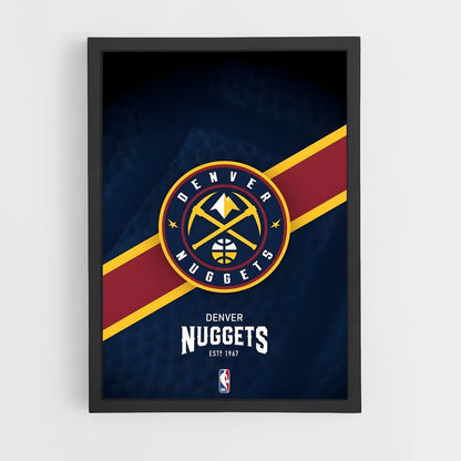 ap-denver nuggets-3 cadre Noir