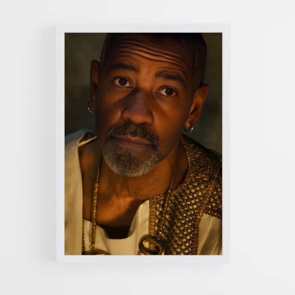 ap-denzel washington-4 cadre Blanc