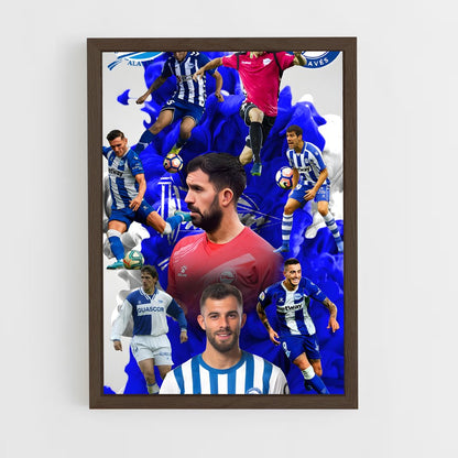 ap-deportivo alaves-5 cadre Bois foncé