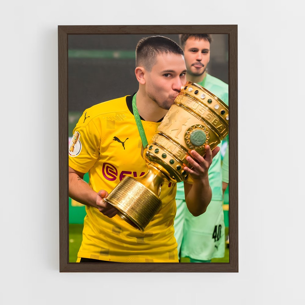 ap-dfb pokal-7 cadre Bois foncé