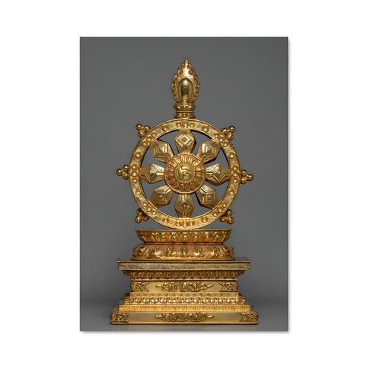 Poster Horloge d'Or