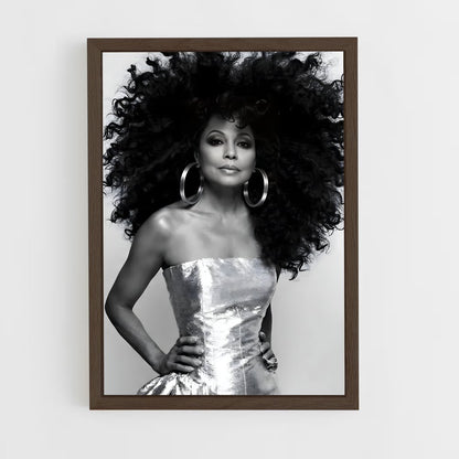 ap-diana ross-2 cadre Bois foncé