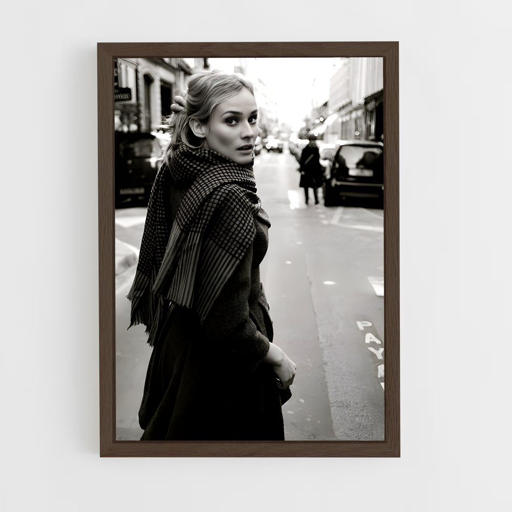 ap-diane kruger-5 cadre Bois foncé