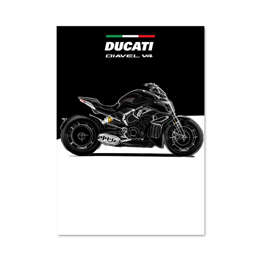 Poster Diavel en Plein Vol
