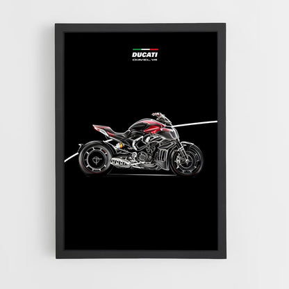 ap-diavel v4-5 cadre Noir