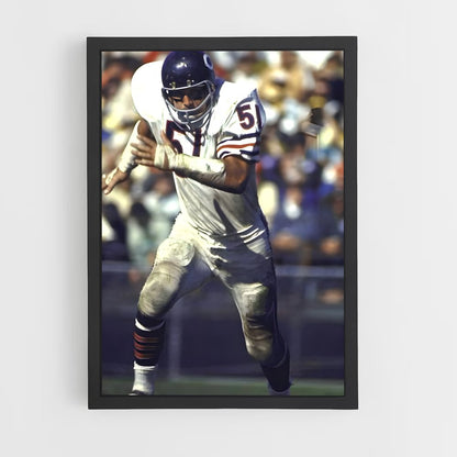ap-dick butkus-4 cadre Noir