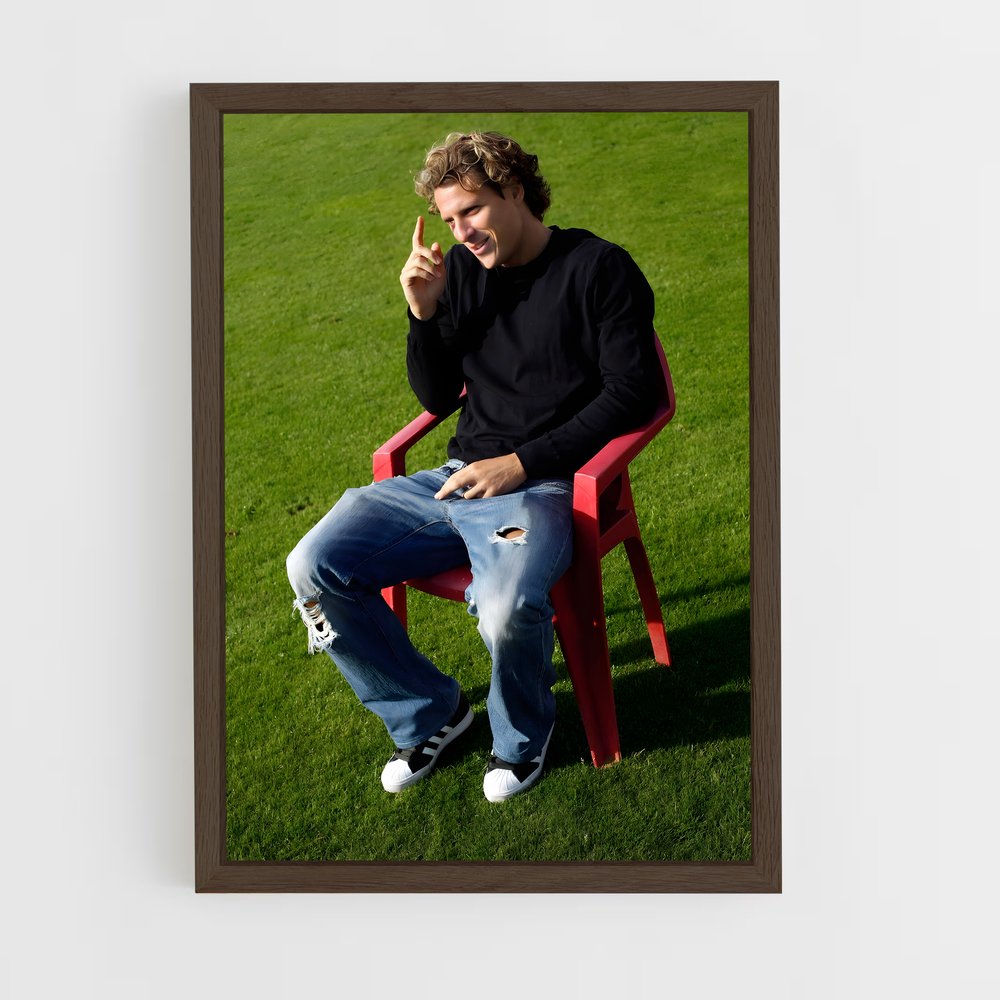 ap-diego forlan-11 cadre Bois foncé