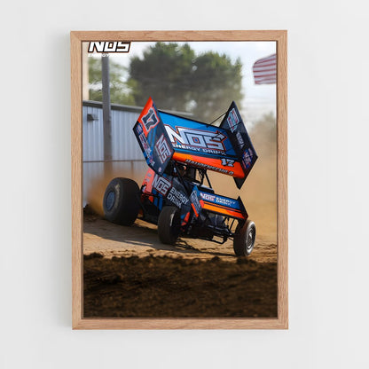 ap-dirt track racer-1 cadre Bois clair