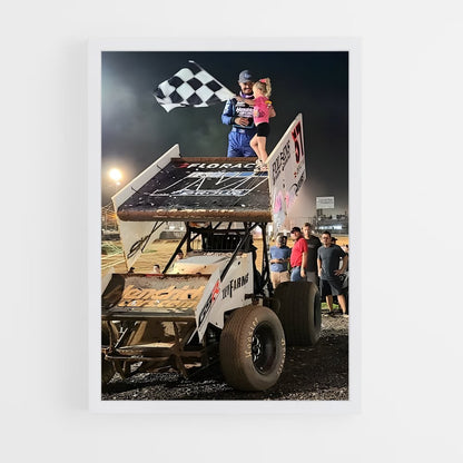 ap-dirt track racer-2 cadre Blanc